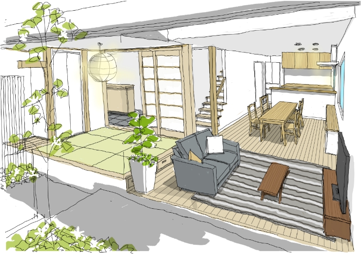 デザインと性能を備えた家