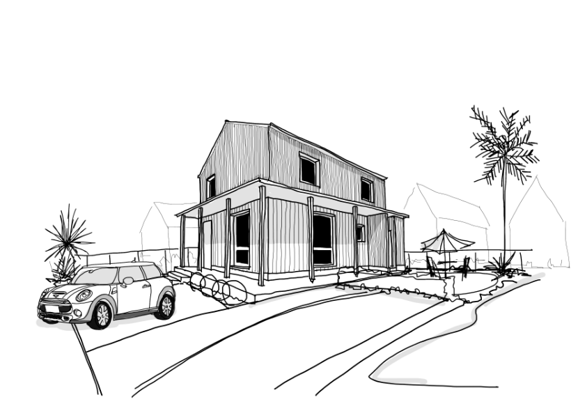 「MSDG」エアコン2台で家中涼しく暖かい