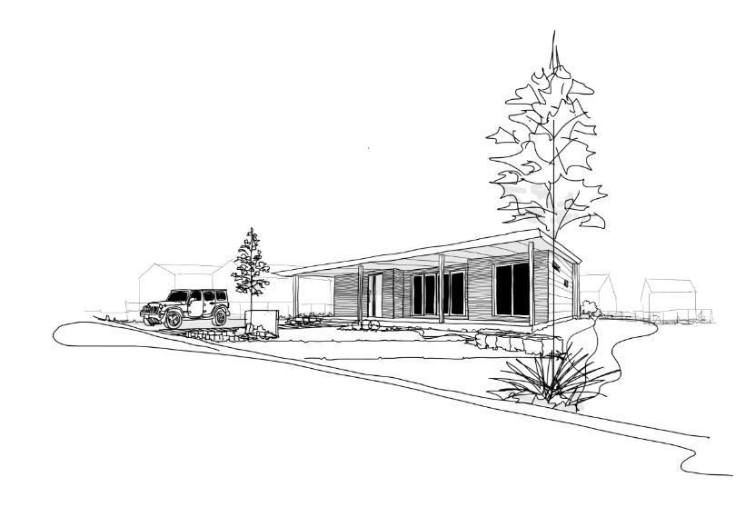 デザインと性能を備えた家